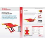 AMGO EM06 6,000 lbs Portable Mid-Rise Scissor Lift - Image 2