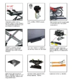 AMGO MC-1200 Motorcycle & ATV Lift - Image 3