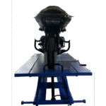 Tuxedo M-1500C-HR 1,500 lb High Rise Motorcycle Lift Bench w/ Vise, Sides, Balance Bar, Pump - Image 5