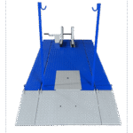 Tuxedo M-1500C-HR 1,500 lb High Rise Motorcycle Lift Bench w/ Vise, Sides, Balance Bar, Pump - Image 7